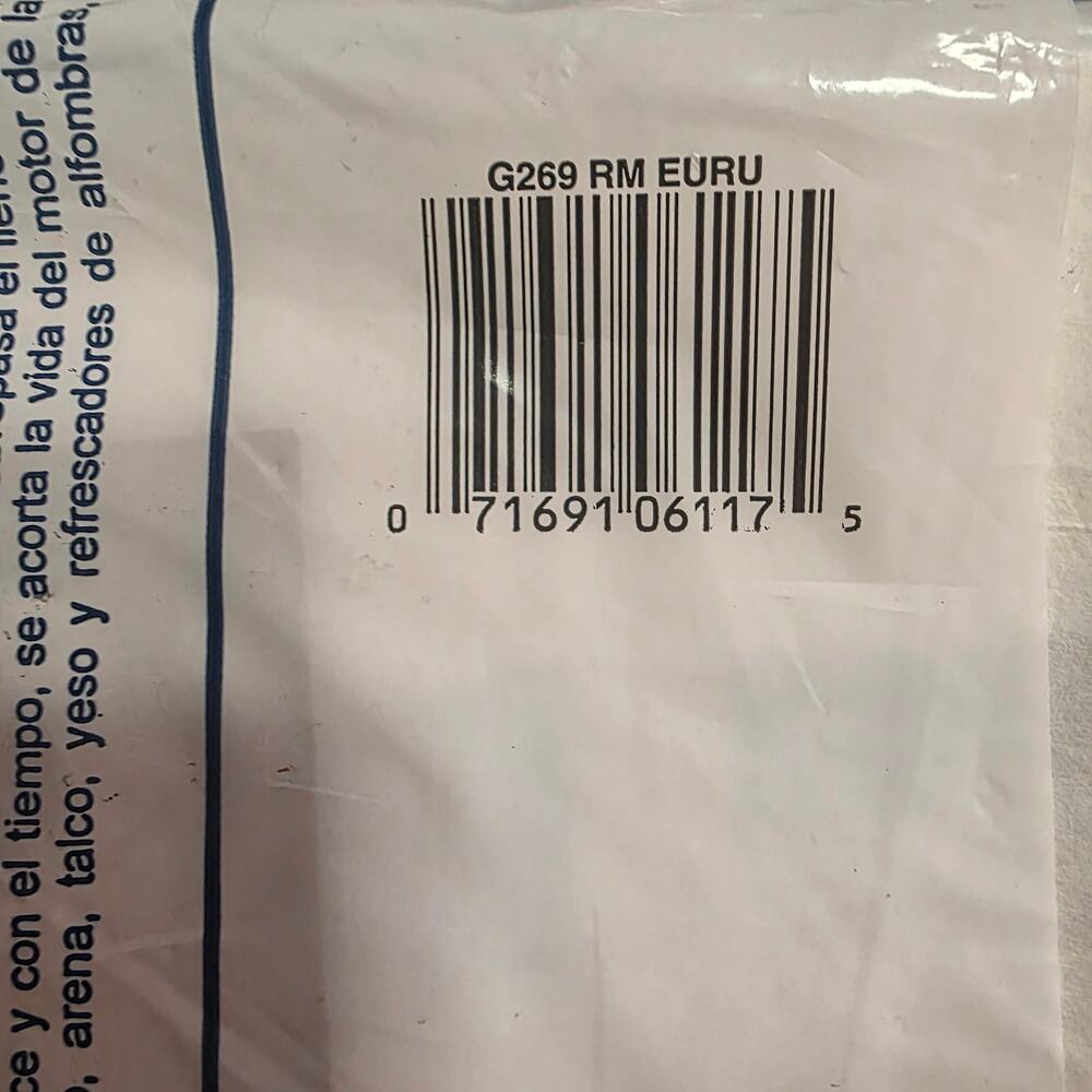 Rubbermaid Eureka Type U Vacuum Bags NOS Lot of 12 Made in USA - Picture 3 of 4